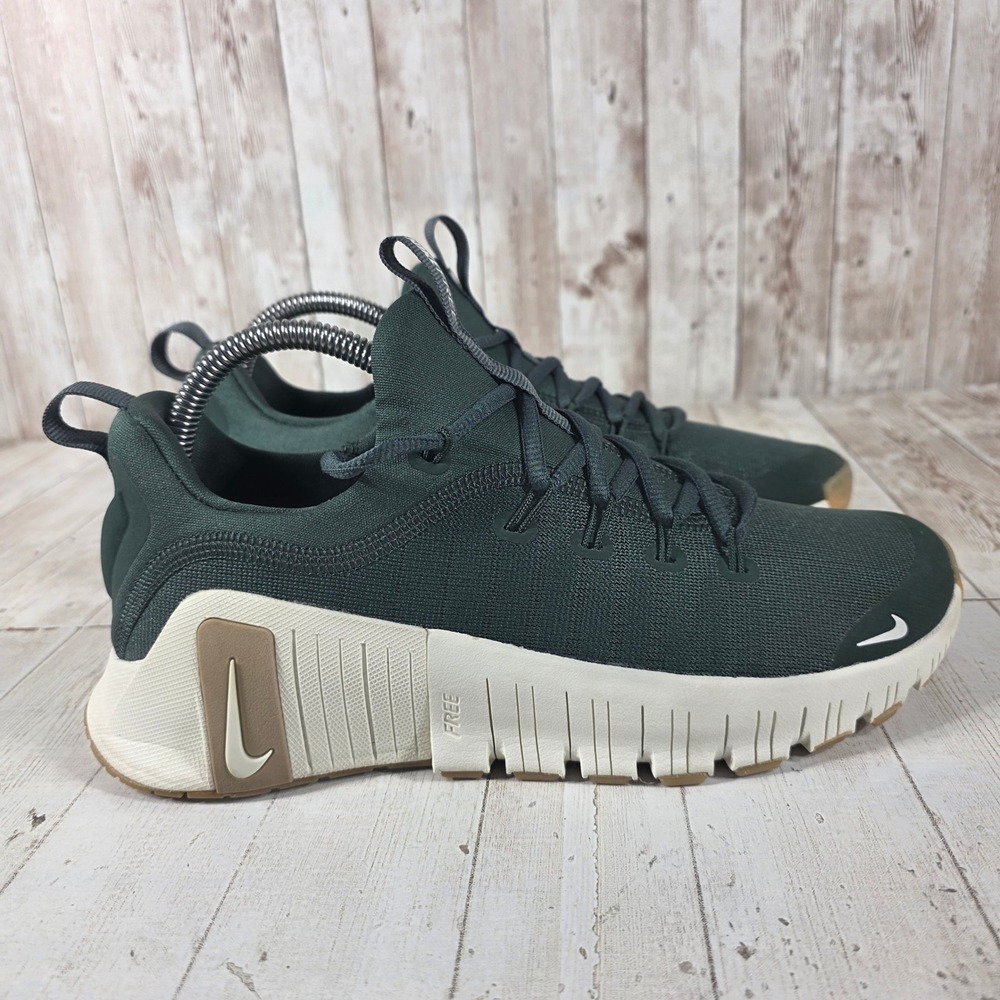 Nike Free Metcon 6 Womens Training Shoes Green FJ7126-300 Mens 6.5 Womens 8